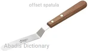 offset spatula